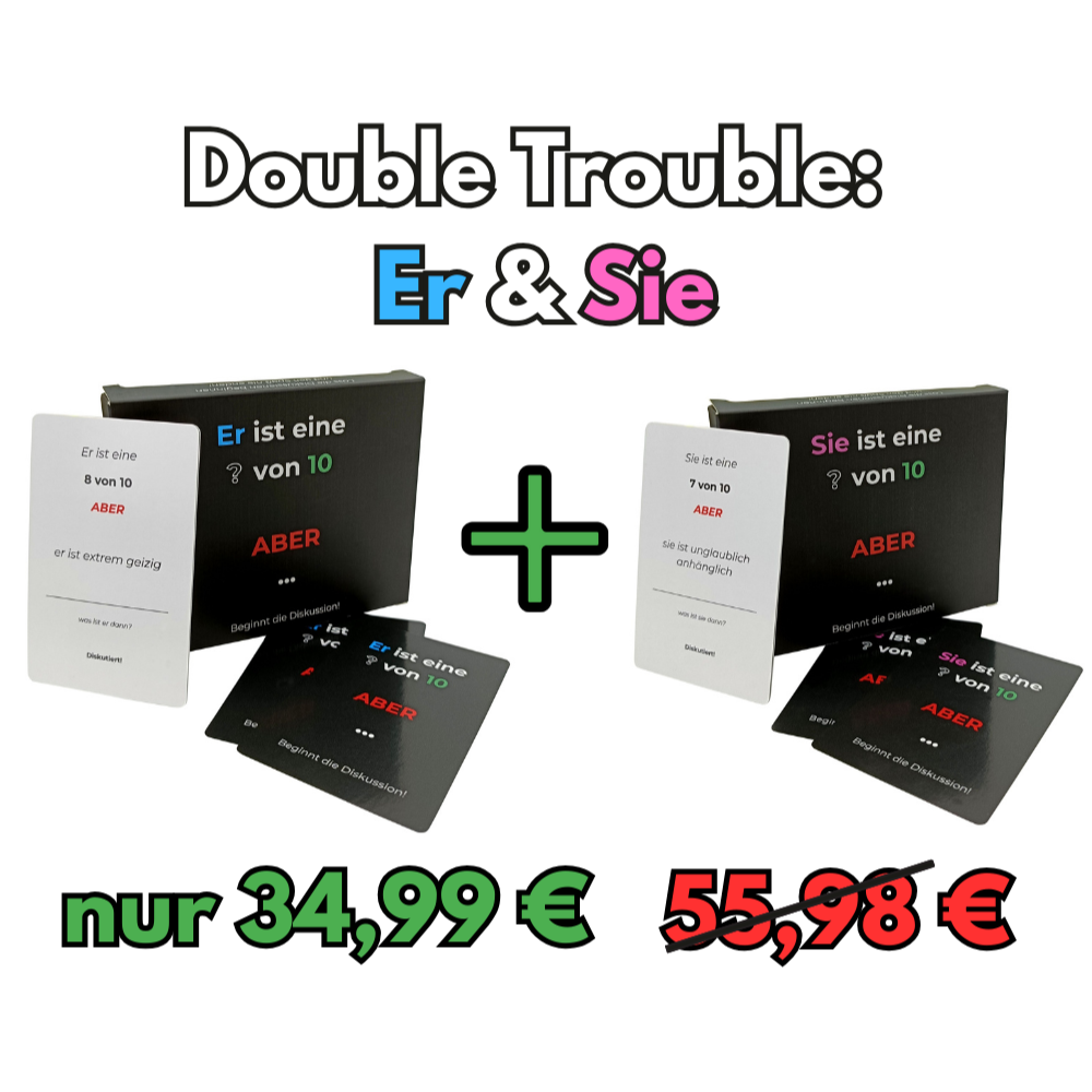 Das ultimative Er & Sie Party-Bundle