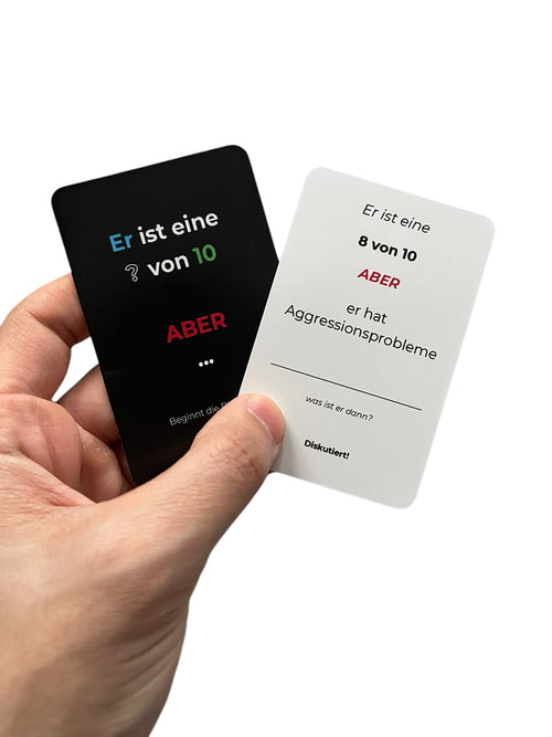 Er ist eine ? von 10 ABER ...