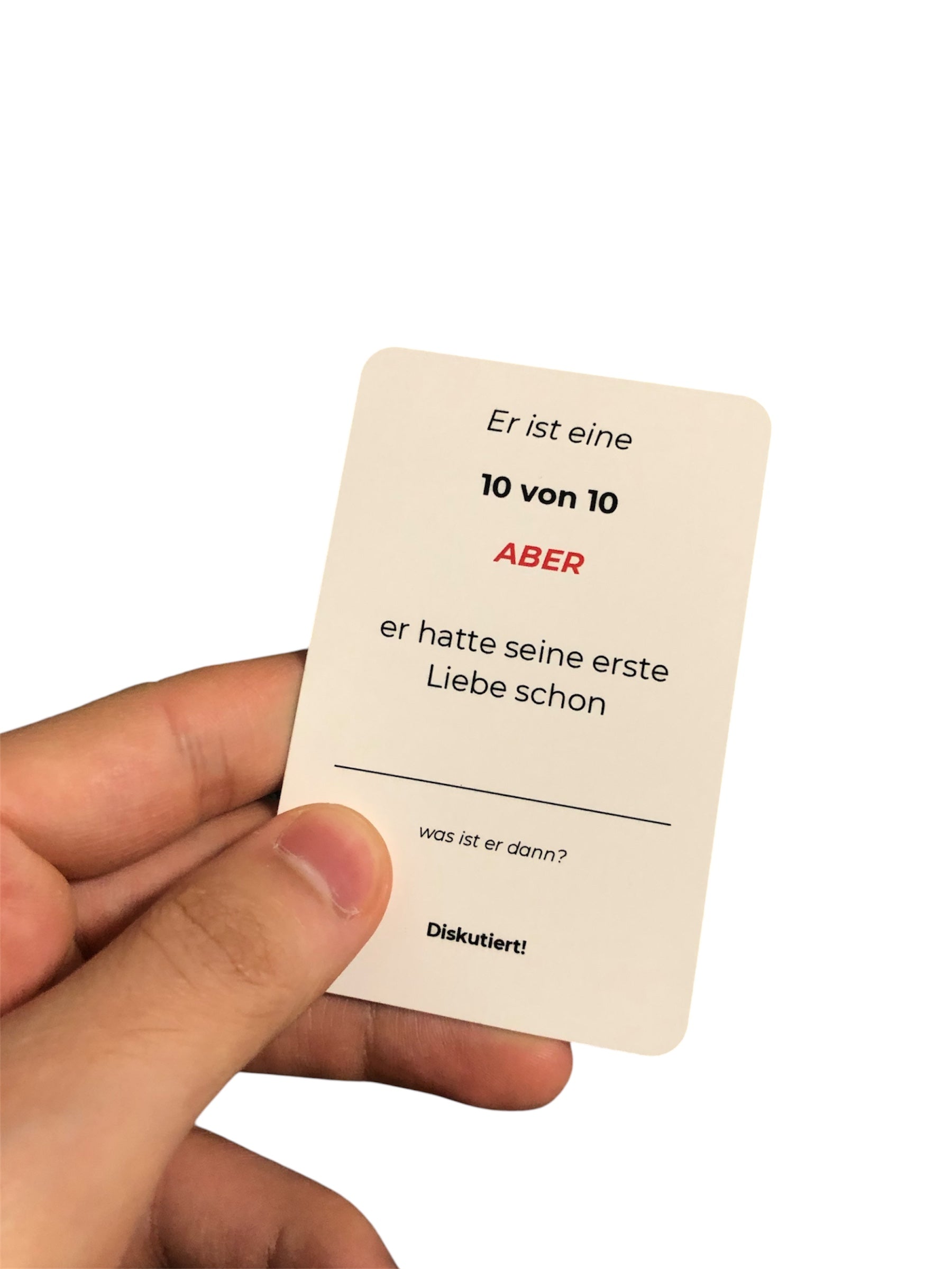 Er ist eine ? von 10 ABER ...